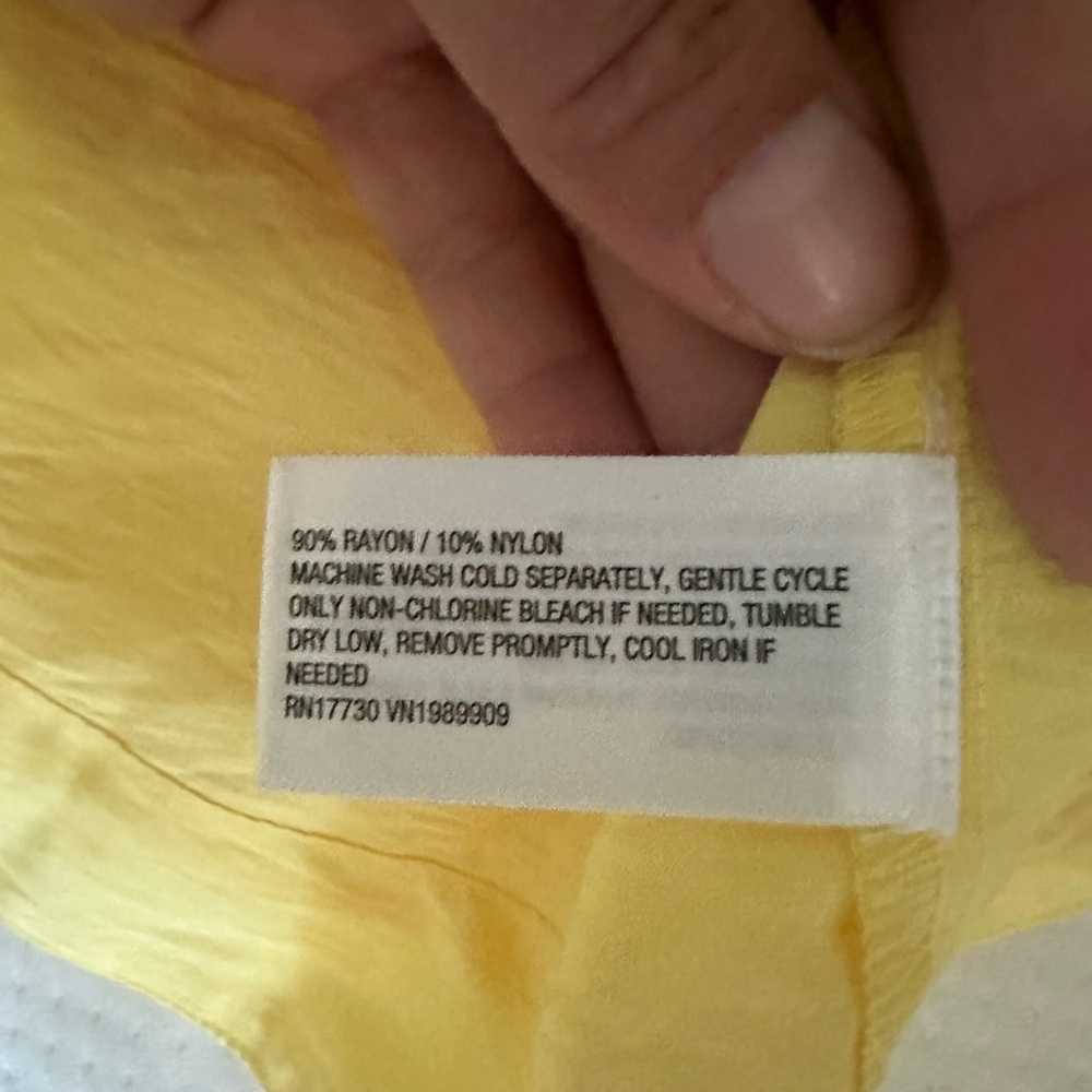 a new day Yellow Halter Tank Top - Picture 6 of 6